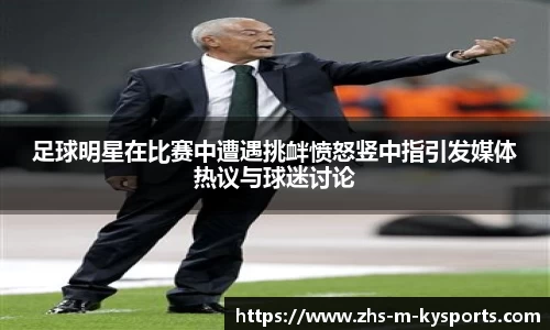 足球明星在比赛中遭遇挑衅愤怒竖中指引发媒体热议与球迷讨论