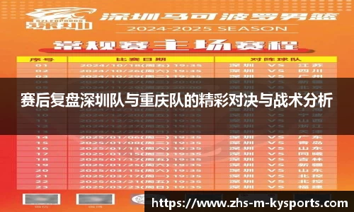 赛后复盘深圳队与重庆队的精彩对决与战术分析